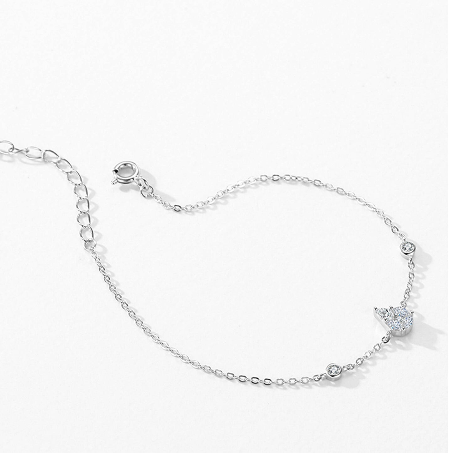 Pulseira-Feminina-de-Prata-Gota-Ajustavel-8